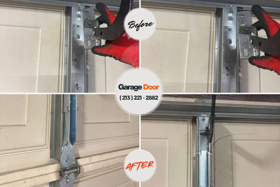 Before and after: garage door repair near me Cowan